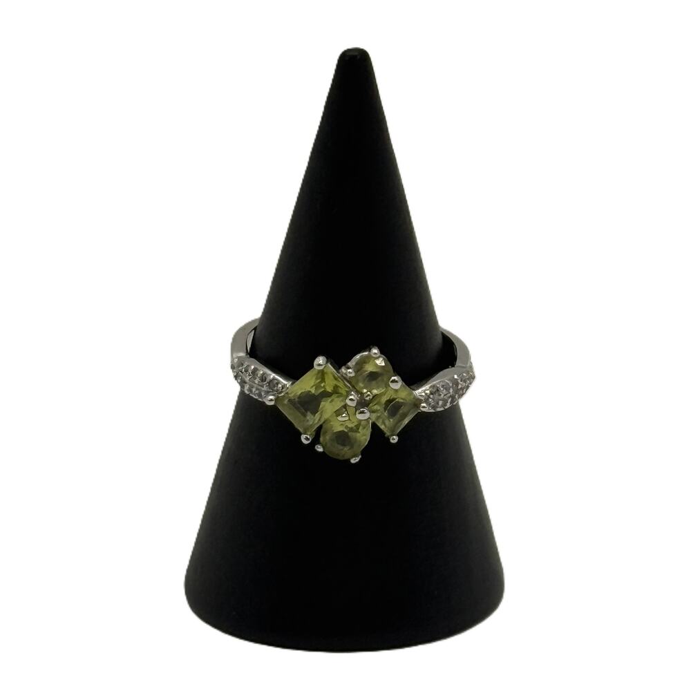 Bomb Party RBP7872 I'm The Catch Lab Created Peridot Size 8 Ring